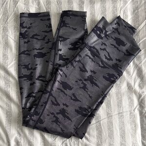 ZYIA Black and Gray Camo Leggings